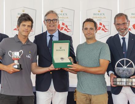 L'équipage de Lisa R vainqueur de la Rolex Giraglia 2022 Nautisme Article