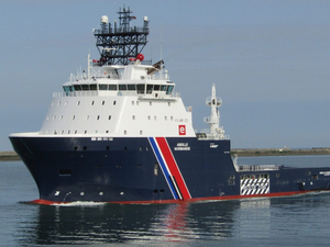 Un nouveau remorqueur Abeille, l'un des plus puissants au monde, inauguré au Havre