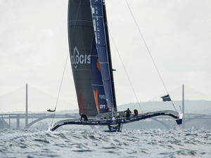 Leyton, vainqueur de l'épisode 2 du Pro Sailing Tour 2022 à Brest