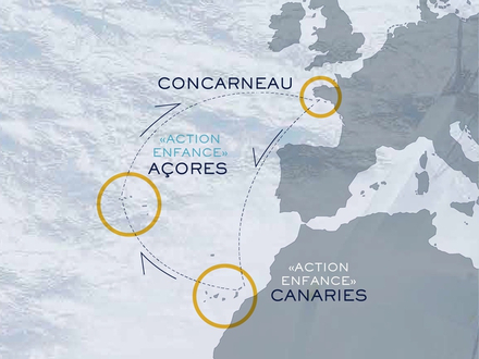 Parcours de la Finistère Atlantique - Challenge ACTION ENFANCE Parcours de la Finistère Atlantique - Challenge ACTION ENFANCE