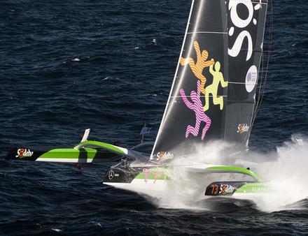 Sodebo Ultim 3 - skipper Thomas Coville Nautisme Article