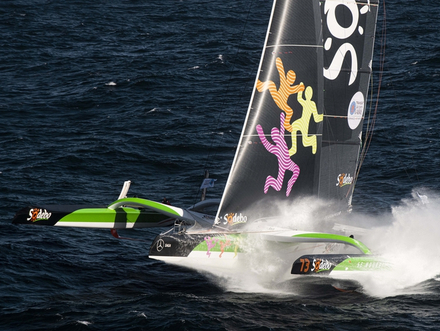 Sodebo Ultim 3 - skipper Thomas Coville Sodebo Ultim 3 - skipper Thomas Coville