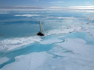 Sébastien Roubinet, Eric André et Jimmy Hery se sont élancés pour Nagalaqa Expéditions en Arctique