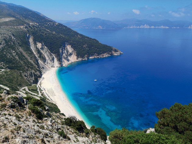 Plage de Myrtos Nautisme Article