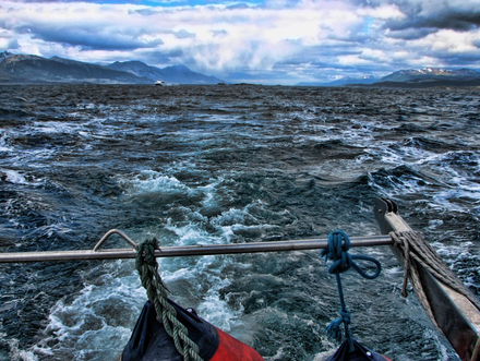 La météo varie constamment, non seulement sur le canal mais aussi d'un tronçon à l'autre.