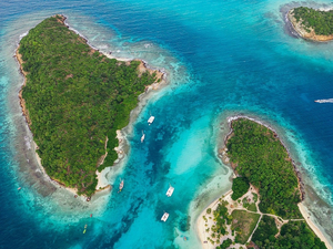 Une navigation aux airs de carte postale aux Grenadines