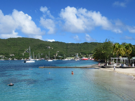 Admiralty Bay à Bequia Admiralty Bay à Bequia