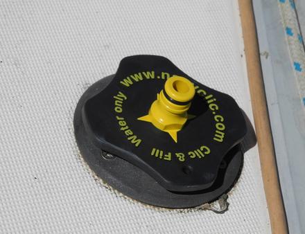 Clic & Fill vissé sur le nable Nautisme Article