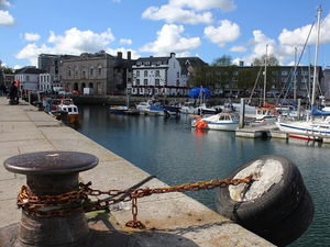 Un temps de saison à Plymouth...