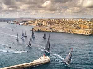 La flotte de la Rolex Middle Sea Race s'échauffe