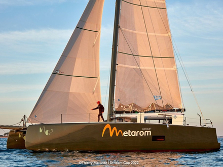 Marc Guillemot vainqueur en Rhum Multi sur Metarom Group