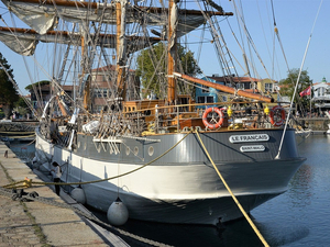 L'Ecole polaire en escale à La Rochelle à bord du 3 mâts Le Français