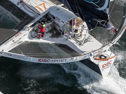 En 2022, Francis Joyon repart sur le triamran vainqueur en 2018, un plan VPLP, ex Groupama 3 et banque Populaire VII