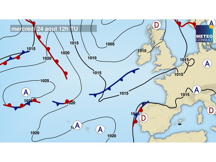 Carte de fronts Carte de fronts