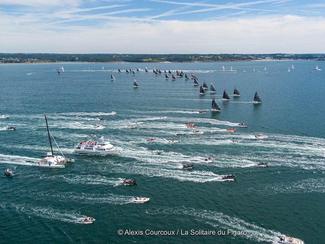 Solitaire du Figaro : un essaim de figaristes...