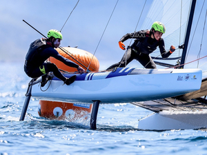Préparation Paris 2024 - Lou Berthomieu et Tim Mourniac, présents aux Championnats du Monde Nacra17 au Canada