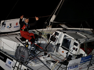Solitaire du Figaro : Guillaume Pirouelle (Région Normandie) ouvre le bal des arrivées