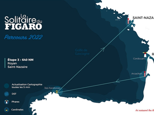 Solitaire du Figaro : changement de parcours de la 3ème étape
