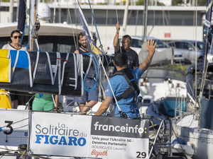Solitaire du Figaro : suivez le départ de la 3e étape !