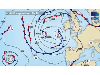La Solitaire du Figaro : bulletin météo du...