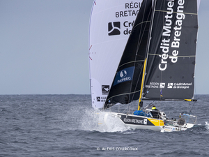 Victoire de Tom Laperche CMB Performance sur la Solitaire du Figaro