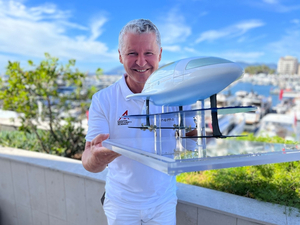 Interview Alain Thébault (1ère partie) – « Papa, dessine-nous un bateau qui vole tout seul »