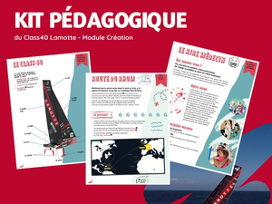 Luke Berry propose un kit pédagogique à l'occasion de la Route du Rhum