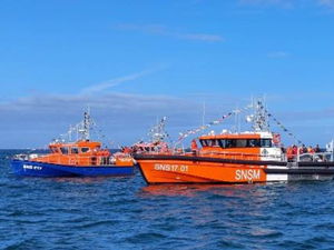 Bénédiction du premier navire de la Nouvelle Flotte des Sauveteurs en Mer (SNSM)