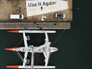 Trimaran Use It Again by Extia : préparation intense à un moins d'un mois du départ de La Route du Rhum