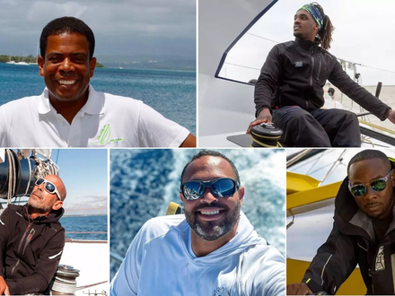 De haut en bas et de gauche &agrave; droite : Willy Bissainte, K&eacute;ni Piperol, David Ducosson, Sacha Daunar et Rodolphe S&eacute;pho