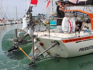 Golden Globe Race : casse de régulateur d'allure pour Damien Guillou