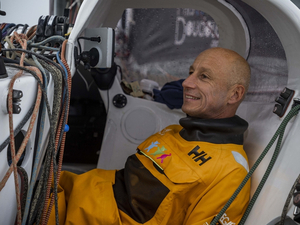 Armel Tripon retrouve ses sensations et un bateau à 100% de son potentiel