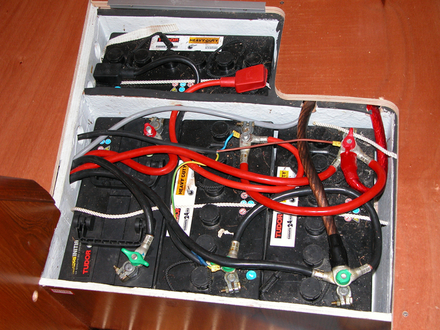 Batterie ouverte Batterie ouverte