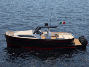 Apreamare présente une édition spéciale du Gozzo 35 en version hors-bord