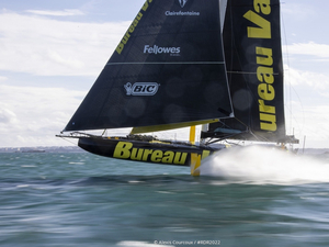 #RDR2022 - Démâtage de l'IMOCA de Louis Burton