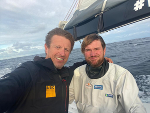 #RDR2022 : Jean-Pierre DICK au secours du skipper Brieuc Maisonneuve
