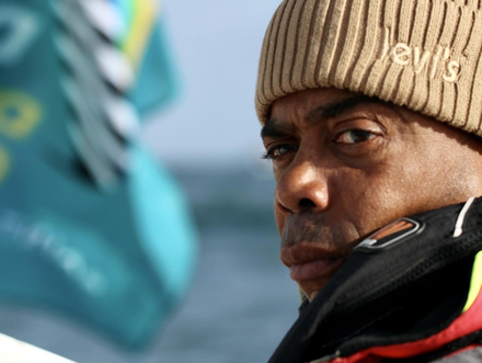 Willy Bissainte au départ de Saint-Malo - Willy Bissainte au départ de Saint-Malo -