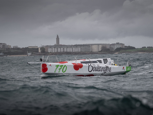 #RDR2022 : Amélie Grassi et le Class40 La Boulangère Bio sont arrivés à la Corogne