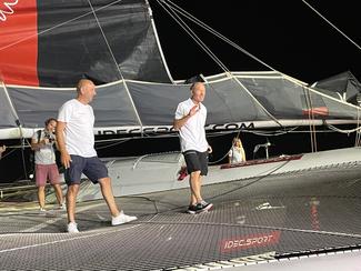 Francis Joyon (Idec Sport), quatrième de la...