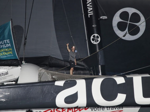 Yves Le Blévec (Actual Ultim 3), cinquième de la Route du Rhum - Destination Guadeloupe