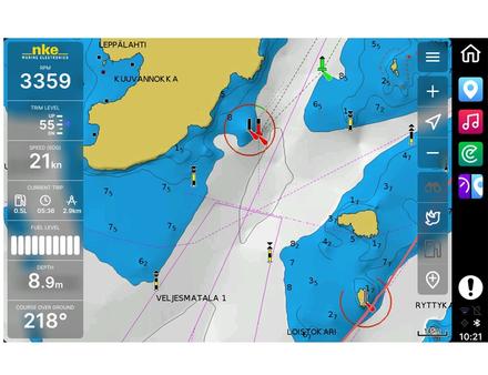 Ecran traceur Nautisme Article