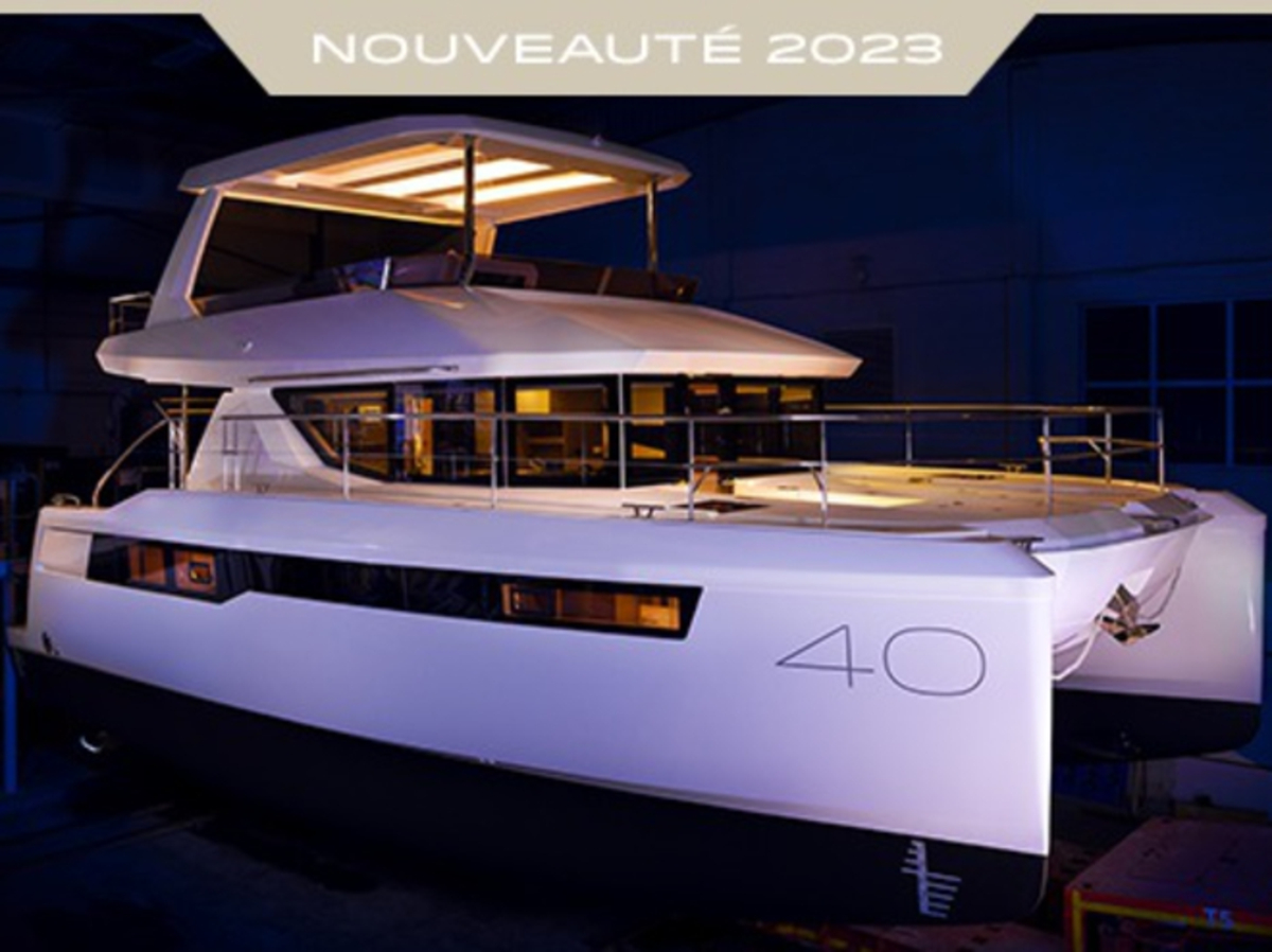 Powercat Exclusif : la première photo du Leopard 40 Powercat ! - Actualités Nautisme