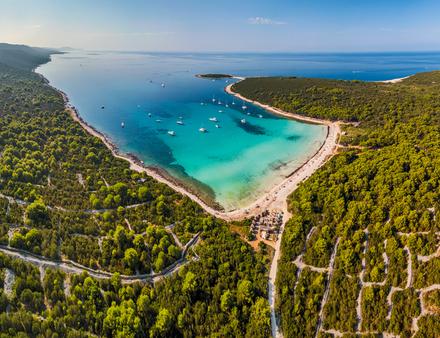La plage de Sakarun, incroyable pour la baignade Nautisme Article