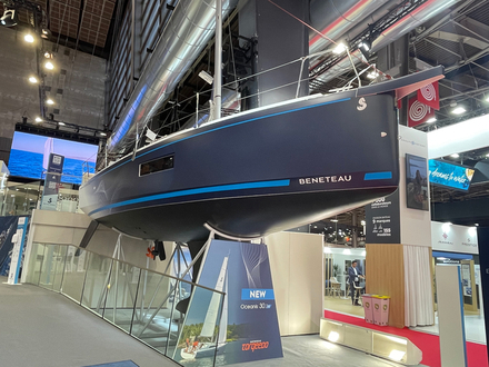 Oceanis 30.1e en avant-première au Nautic de Paris 2022
