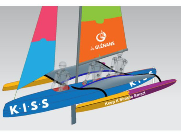 Le Kiss est dessiné par Hervé Penfornis Nautisme Article