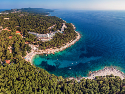 Plage Veli Zal à Mali Losinj