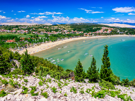 Plage du paradis, Lopar