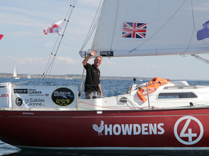 La Golden Globe Race en route pour les Sables d'Olonne et Simon Curwen s'échappe à nouveau