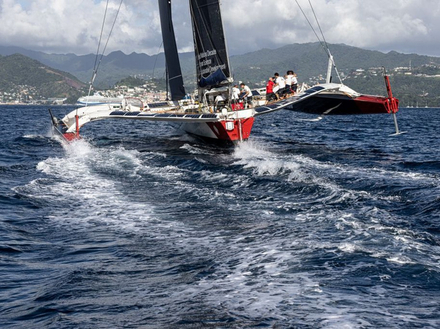 Le MOD70 Maserati bat le record de la RORC Transatlantic Race - Le MOD70 Maserati bat le record de la RORC Transatlantic Race -