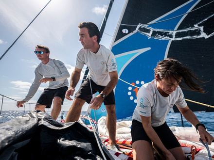 L'équipage de l'Imoca 11th Hour sur The Ocean Race Nautisme Article